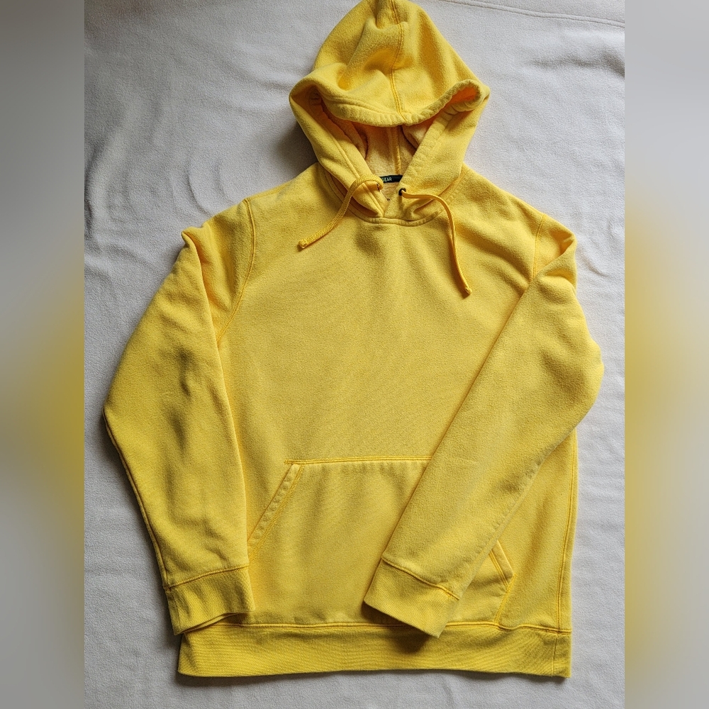 Yellow hoodie, size M